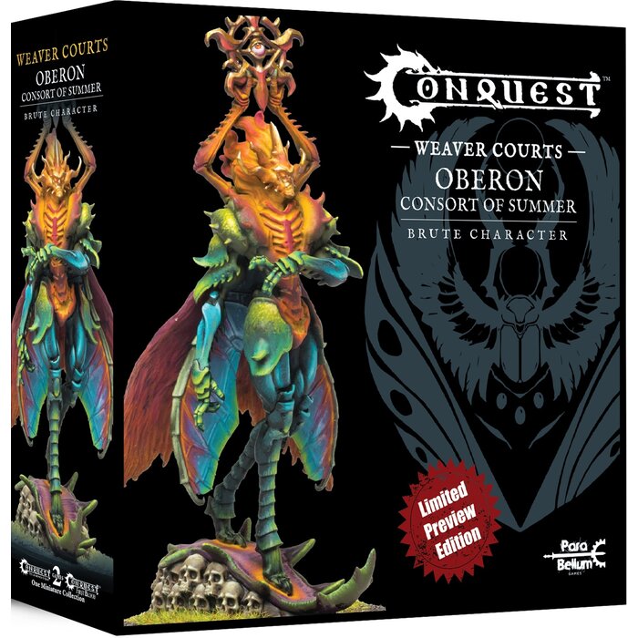Para Bellum Wargames Conquest: Weaver Courts - Oberon Consort of Summer (Limited Preview Edition)