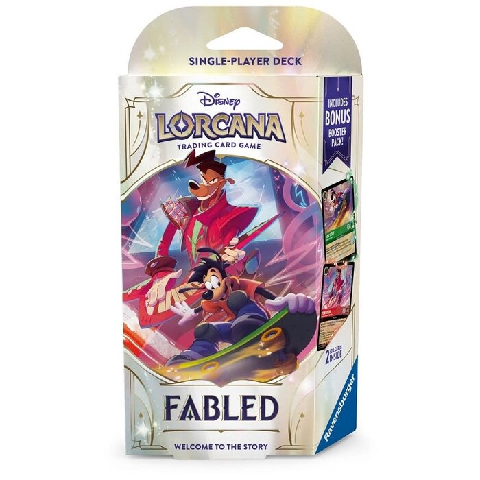Ravensburger Disney Lorcana TCG Fabled Starter Deck -