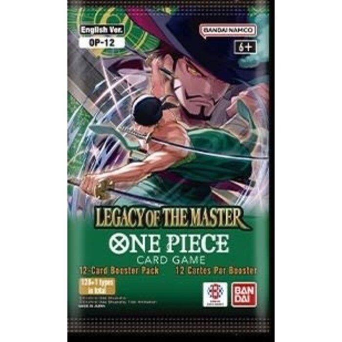 Bandai One Piece CG: Legacy of the Master Booster Pack *LIMIT OF 6 PER HOUSEHOLD*