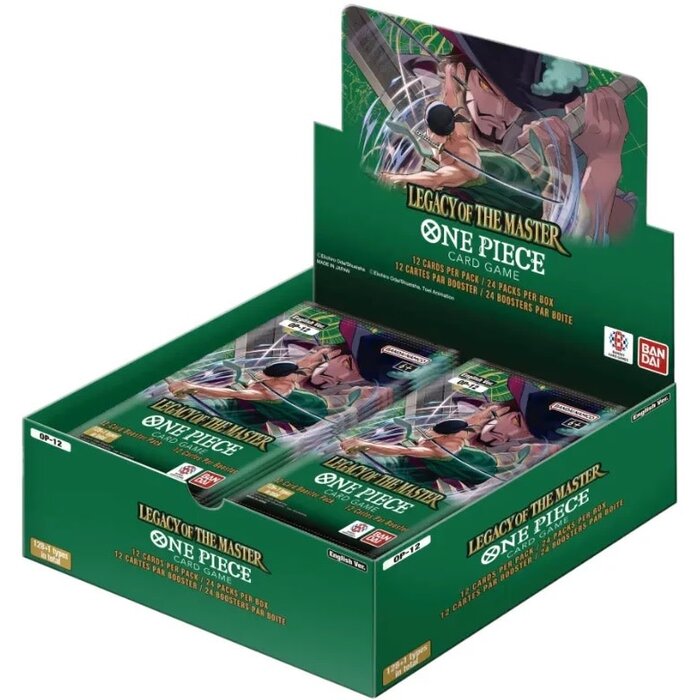 Bandai One Piece CG: Legacy of the Master Booster Box *LIMIT OF 1 PER HOUSEHOLD*