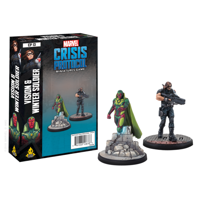 Atomic Mass Games Marvel Crisis Protocol: Vision & Winter Soldier Character Pack