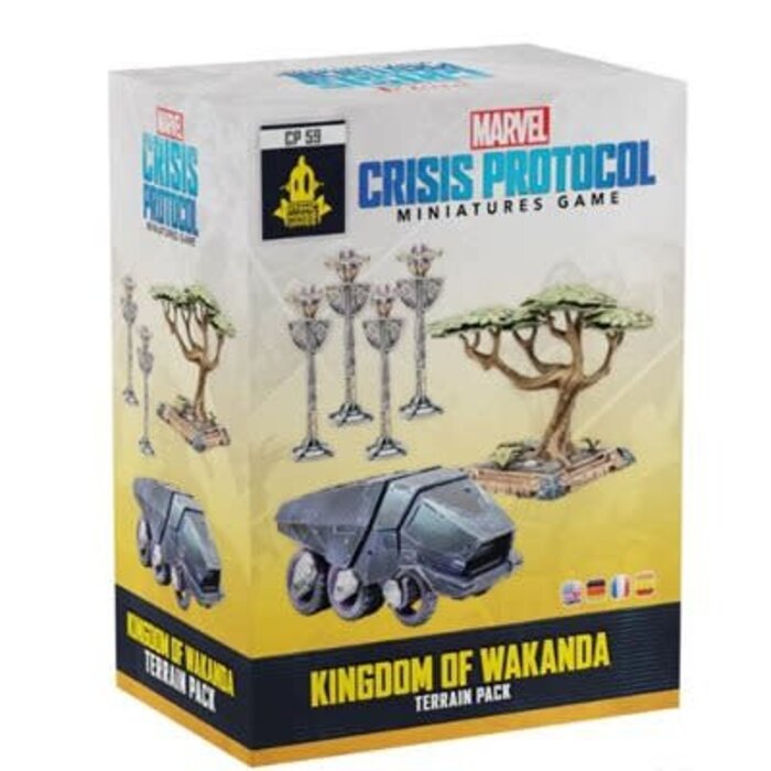 Atomic Mass Games Marvel Crisis Protocol: Kingdom of Wakanda Terrain Pack