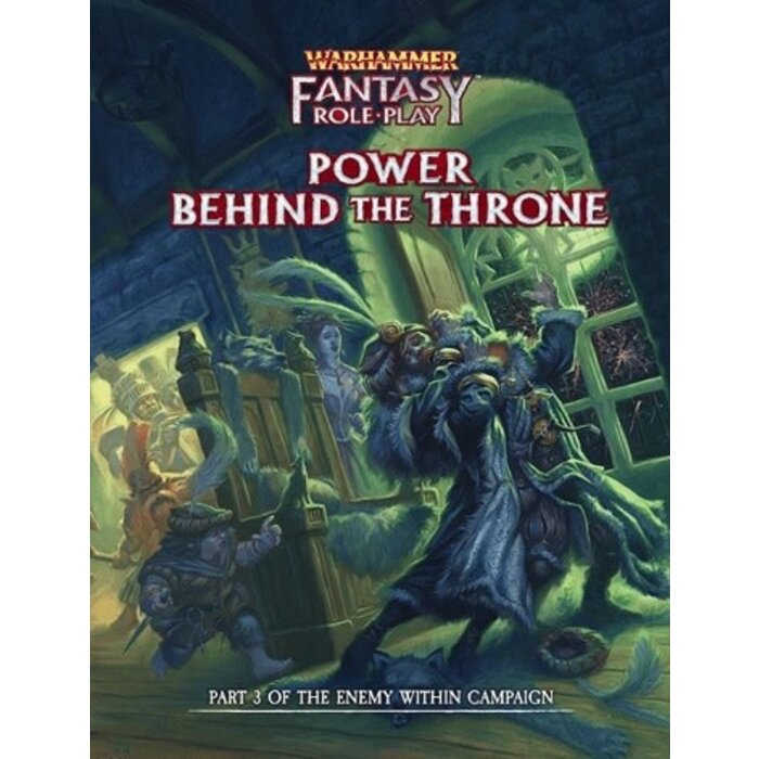 Cubicle 7 Entertainment Warhammer Fantasy RPG: Power Behind the Thone