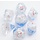 7-Piece RPG Dice Set - Embraced Polar Bear