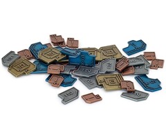 Stonemaier Games Vantage: Metal Coins