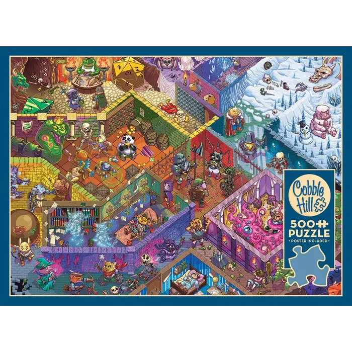 Cobble Hill Puzzles 500 pcs - Dungeon Run
