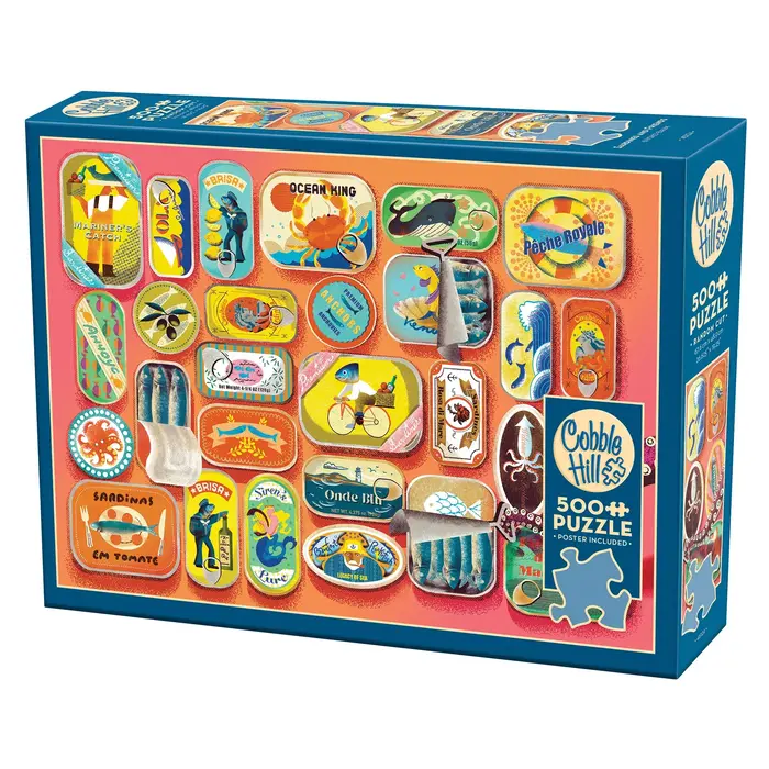 Cobble Hill Puzzles 500 pcs - Sardines and Friends