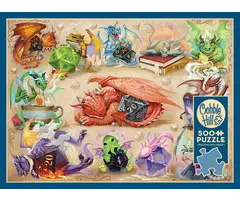 Cobble Hill Puzzles 500 pcs - D20 Dragons