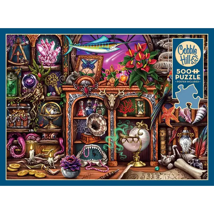 Cobble Hill Puzzles 500 pcs - Cabinet of Curiosities