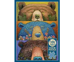 Cobble Hill Puzzles 500 pcs - Bear Eyes: Harvest