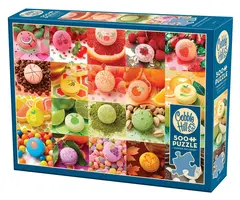 Cobble Hill Puzzles 500 pcs - Nom Nom Macarons