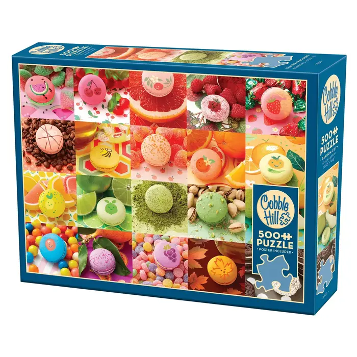 Cobble Hill Puzzles 500 pcs - Nom Nom Macarons