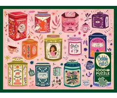 Cobble Hill Puzzles 1000 pcs - Tea Tin Treasures