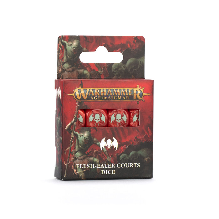 Games Workshop Warhammer Age of Sigmar: Flesh-Eater Courts - Dice Set (2025)