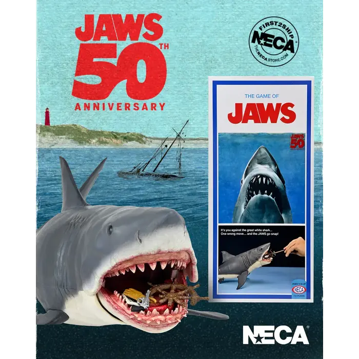 Wizkids/NECA LLC The Game of Jaws - 50th Anniversary Edition