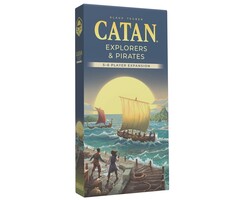 Catan Studio CATAN: 6th Edition - Explorers & Pirates 5-6 Player Expansion