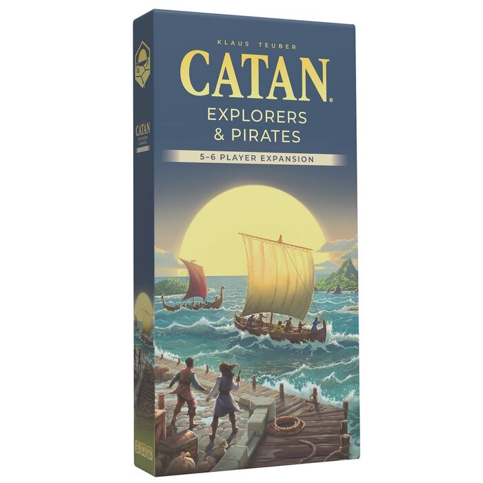 Catan Studio CATAN: 6th Edition - Explorers & Pirates 5-6 Player Expansion