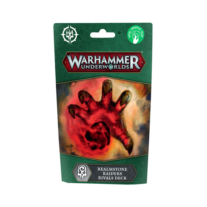 Games Workshop Warhammer Underworlds: Realmstone Raiders Rivals Deck