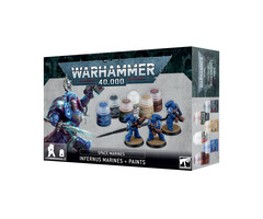 Games Workshop Warhammer 40k: Paint Set Space Marines: Infernus Marines