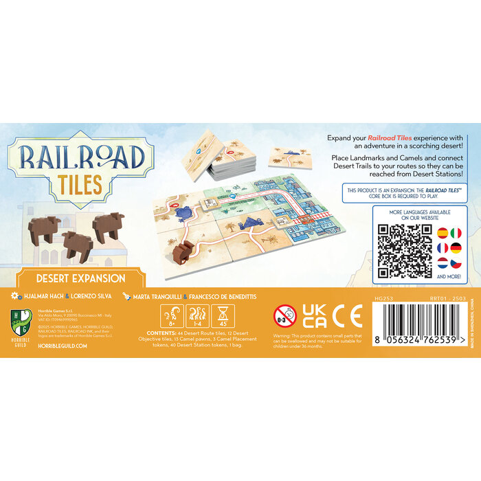 Horrible Guild Railroad Tiles: Desert Expansion