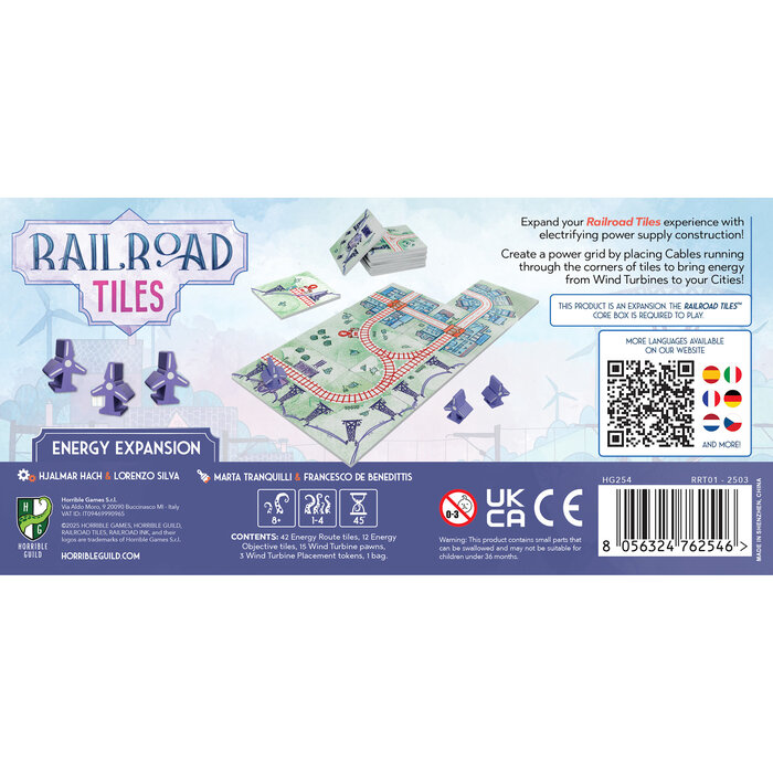Horrible Guild Railroad Tiles: Energy Expansion