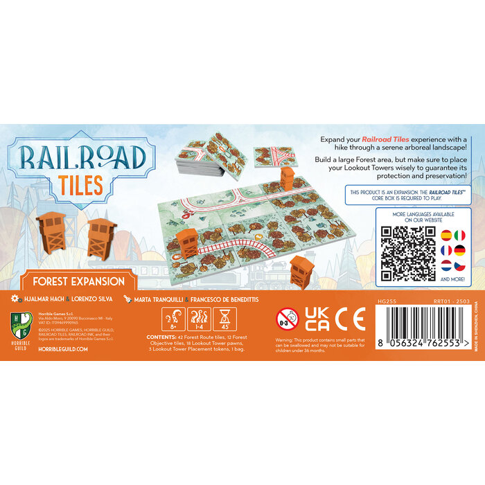 Horrible Guild Railroad Tiles: Forest Expansion