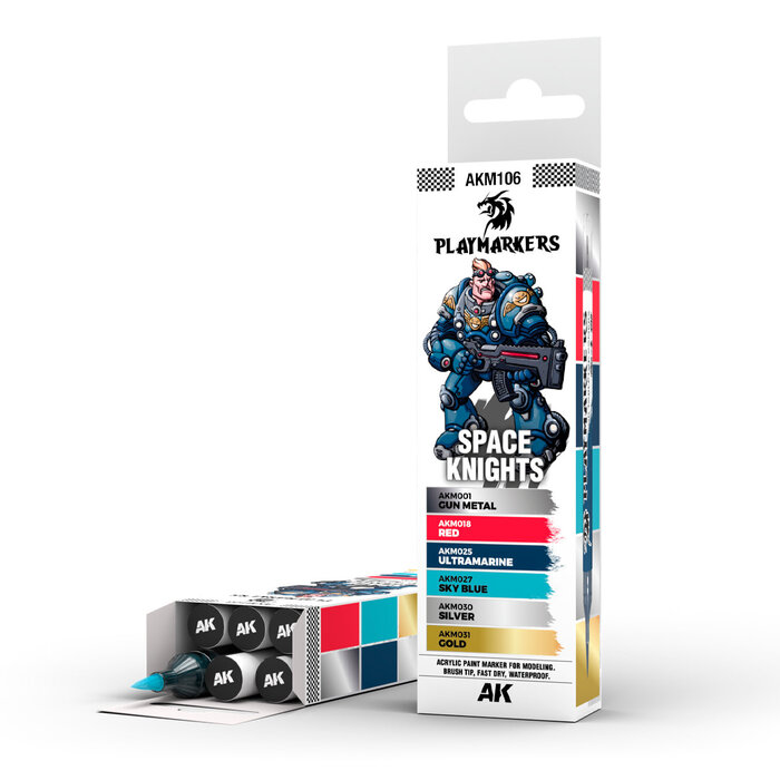 AK Interactive AK Interactive: Playmarkers Set - Space Knight