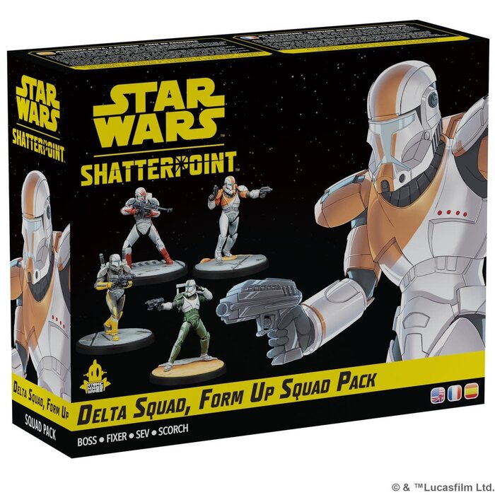 Atomic Mass Games Star Wars - Shatterpoint: Delta Squad, Form Up: Delta Squad Squad Pack