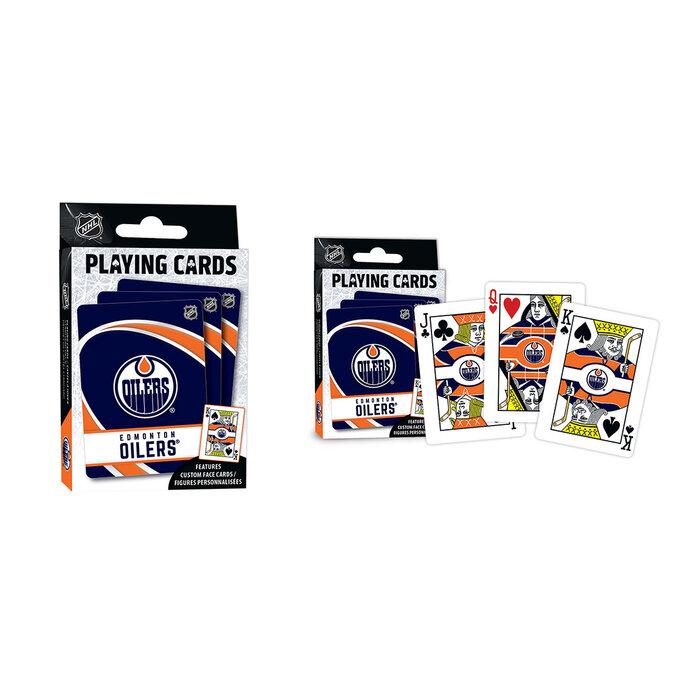 Misc Toys Playing Cards - NHL Oilers