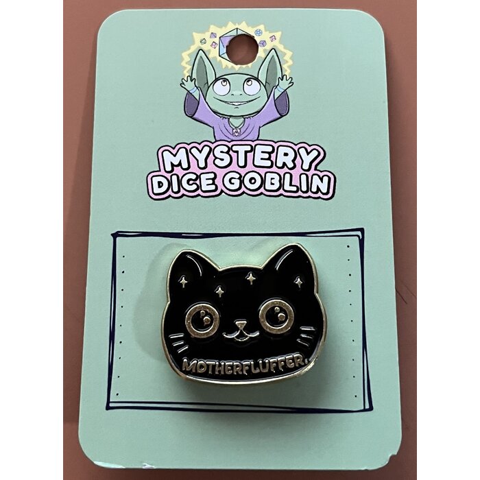 Mystery Dice Goblin Enamel Pin - Mystery Dice Goblin - Motherfluffer