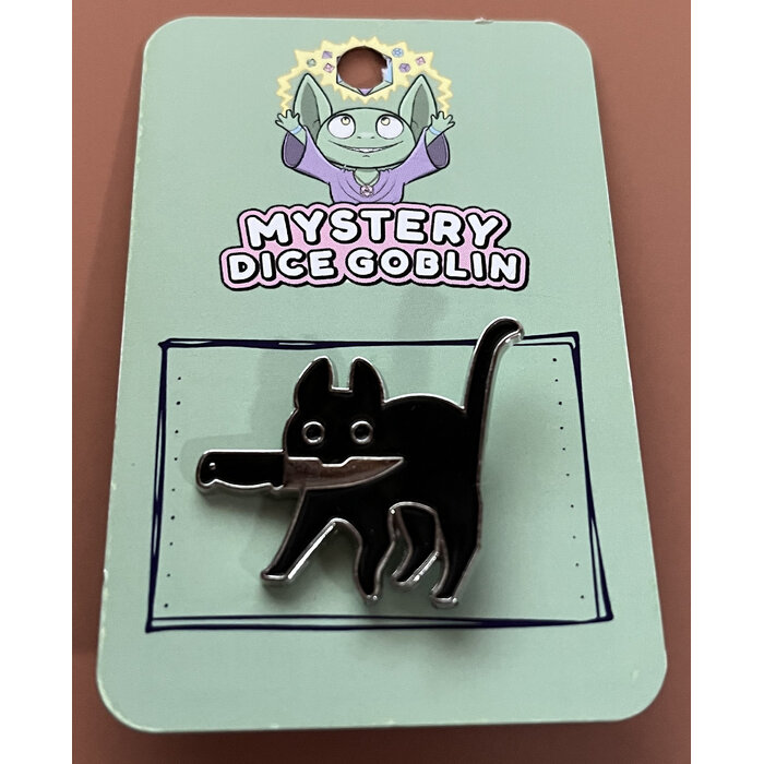 Mystery Dice Goblin Enamel Pin - Mystery Dice Goblin - I Cat You