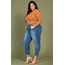 YMI Jeans YMI Junior Plus Size Hide Your Muffin Top High-Waist Ankle Jean