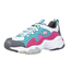 SKECHERS Skechers Kids Girl's D'Lites 3.0-ZENWAY Shoe, Turquoise/Pink 80443L