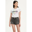 Levi Strauss & Co. Levi's Women The Pefect Tee Cali Sportswear Logo White 17369-0826