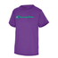 CHAMPION Champion Classic Tee, Script Logo GT18H IVC, Purple Crush