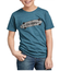 Dickies Dickies Boys' Short-Sleeve Skateboard Premium Comfort Graphic T-Shirt (Ocean Blue)