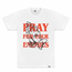 Ethik Worldwide Pray For Your Enemies Tee, White