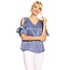 Solar Women's Blouse Top ST1274, Blue