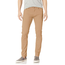 WT02 Men's Basic Color Twill Stretch Span Pants, Light Khaki