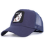 Mesh Snapback Hat | Lone Wolf | Navy