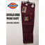 Dickies Dickies Men's Double Knee Loose Fit Work Pant |Wine