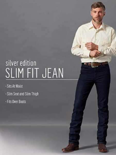 wrangler silver edition slim fit jeans