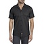 Dickies Dickies Men's Slim Fit S/S FLEX Twill Work Shirt | Black