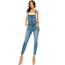 ENJEAN ENJEAN Women's Classic Denim Overalls | Light Wash