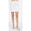 blashe blashe knit mini skirt | White Rhinestone