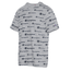 CHAMPION Champion Sportstyle Tee, All Over Logo T5747P 1QT | Solid Scripts Oxford Grey