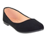 SBUP Closed Toe Comfort Flats in Black