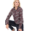 Reflex Reflex Windbreaker Jacket w/ Allover Love Print JK638| Vinage Violet