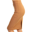 Solid Pencil Skirt 1160SCU | Khaki