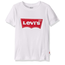 Levi Strauss & Co. Levi's Big Boys' Classic Batwing T-Shirt | White/Red Stitched